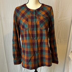 Duluth Trading Co Multicolor Cotton Shirt